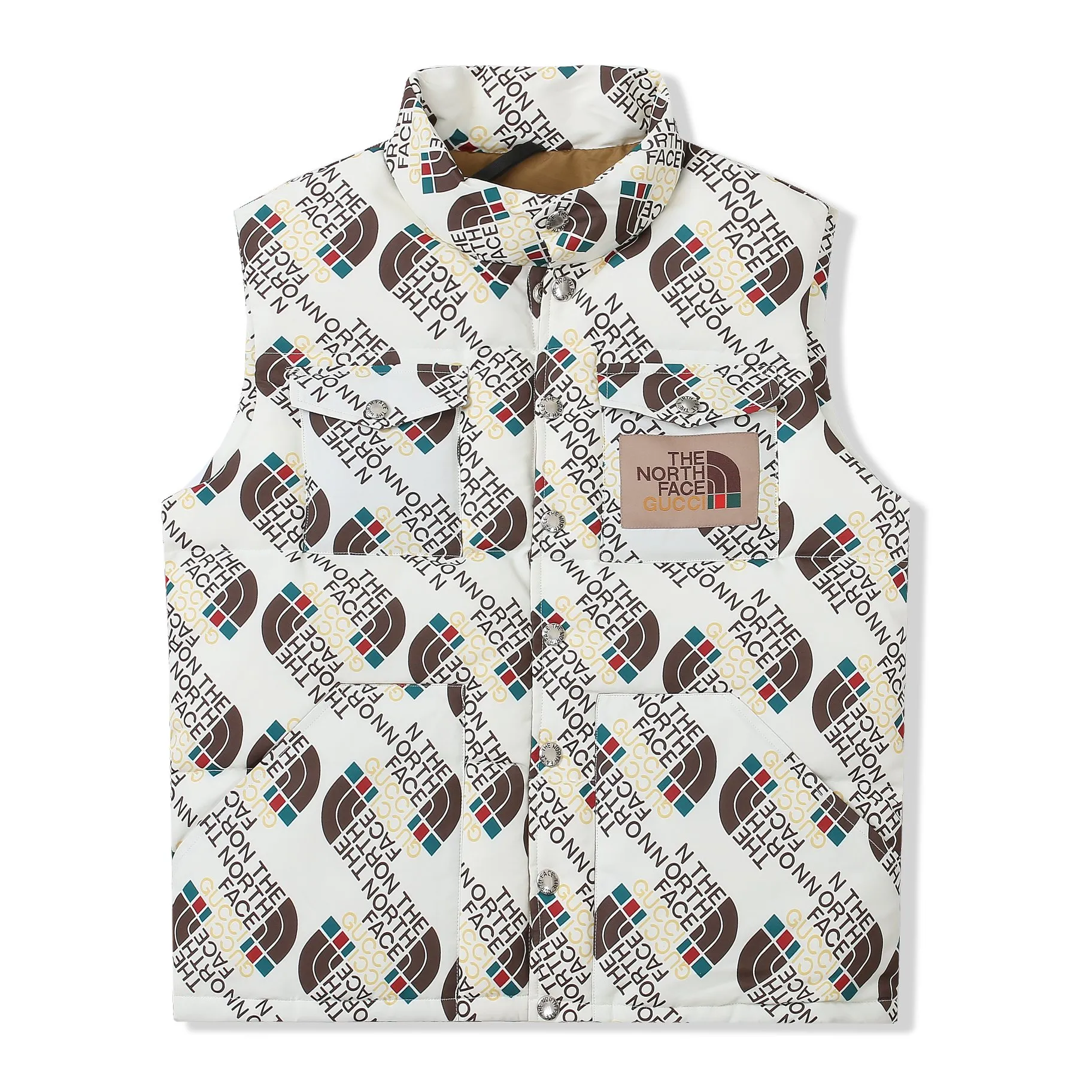 THE NORTH FACE x GUCCI Down Vest White