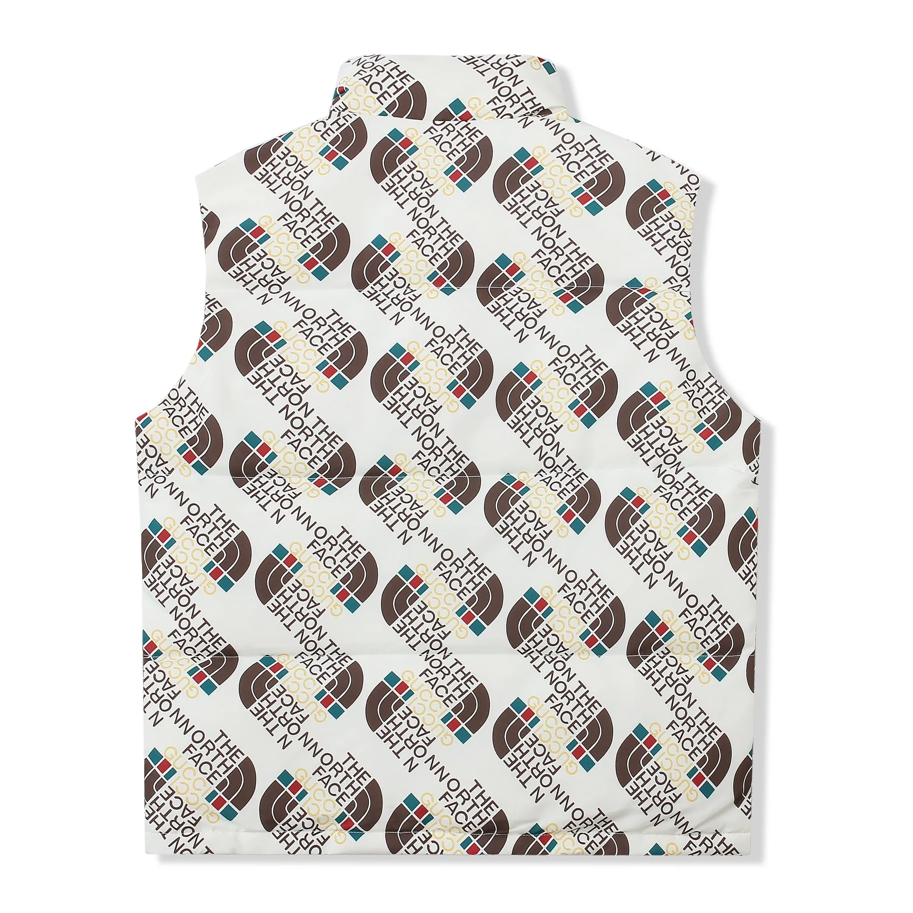 THE NORTH FACE x GUCCI Down Vest White - Image 3