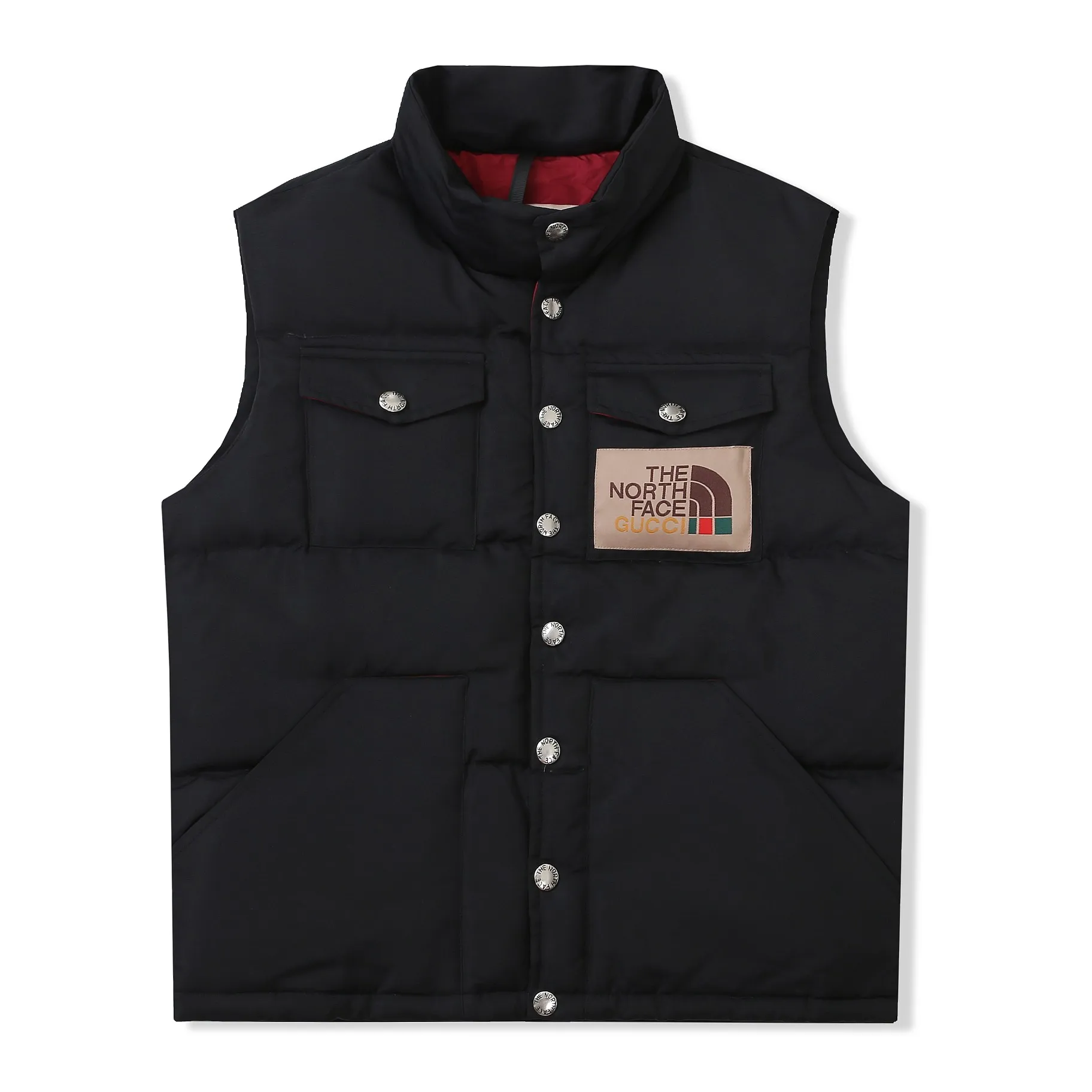 THE NORTH FACE x GUCCI Down Vest Black