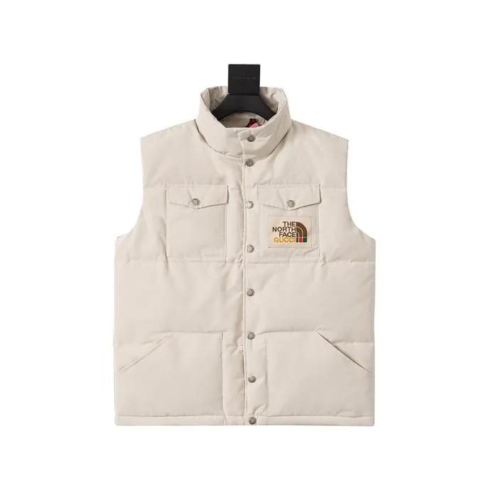 THE NORTH FACE x GUCCI Down Vest Beige