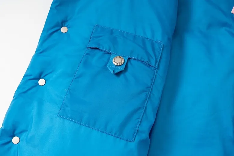 THE NORTH FACE x GUCCI Down Vest Blue - Image 9