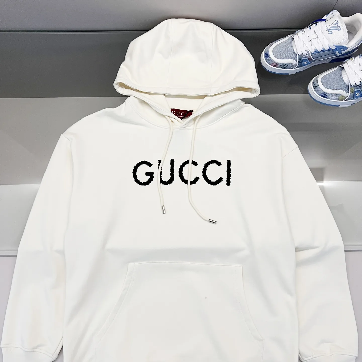 - Gucci 420g Cotton Hoodie, Black, XS-L
- Gucci 420g Cotton Hoodie, Beige, XS-L - Image 10