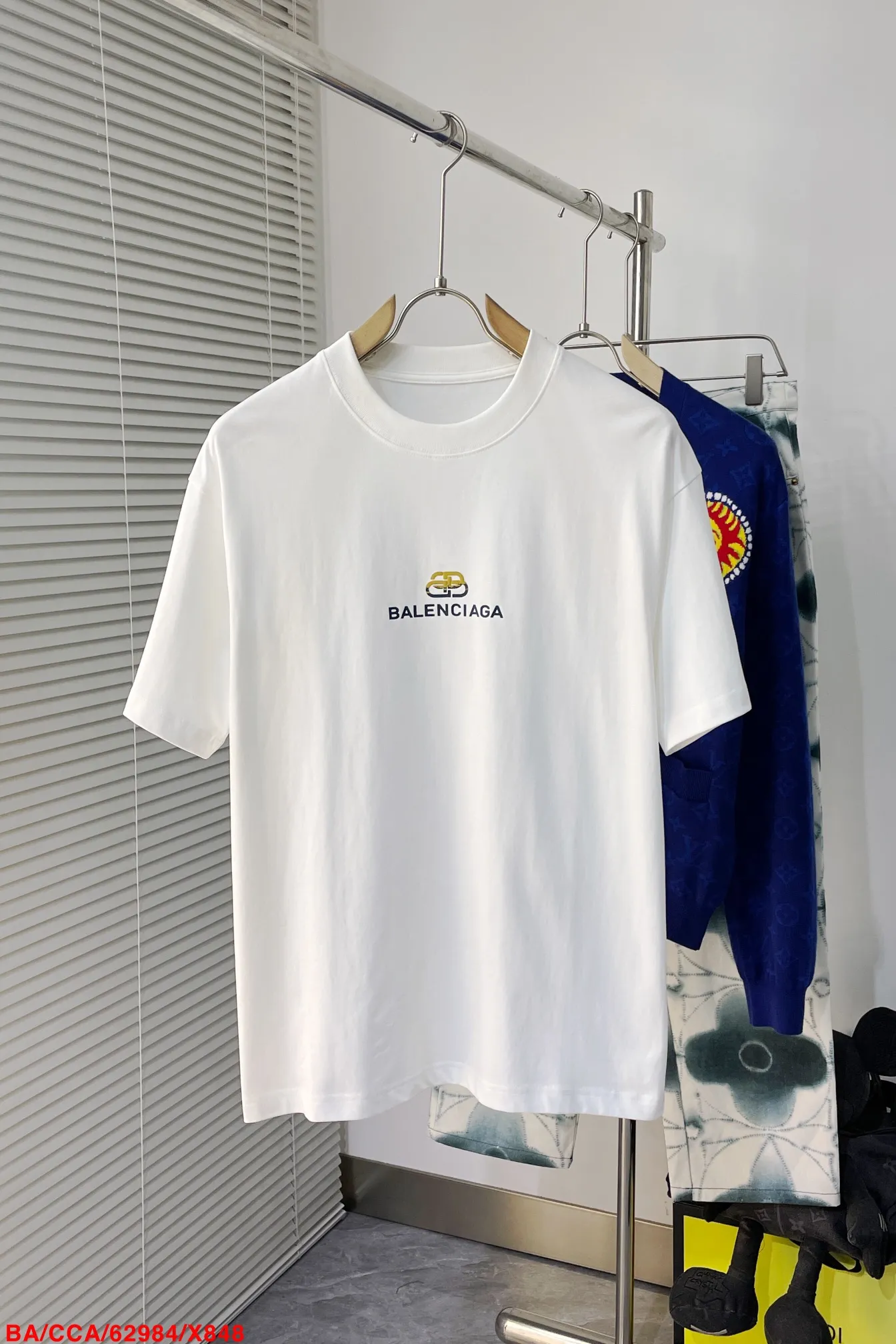 Balenciaga Logo Short Sleeve T-Shirt - Image 4