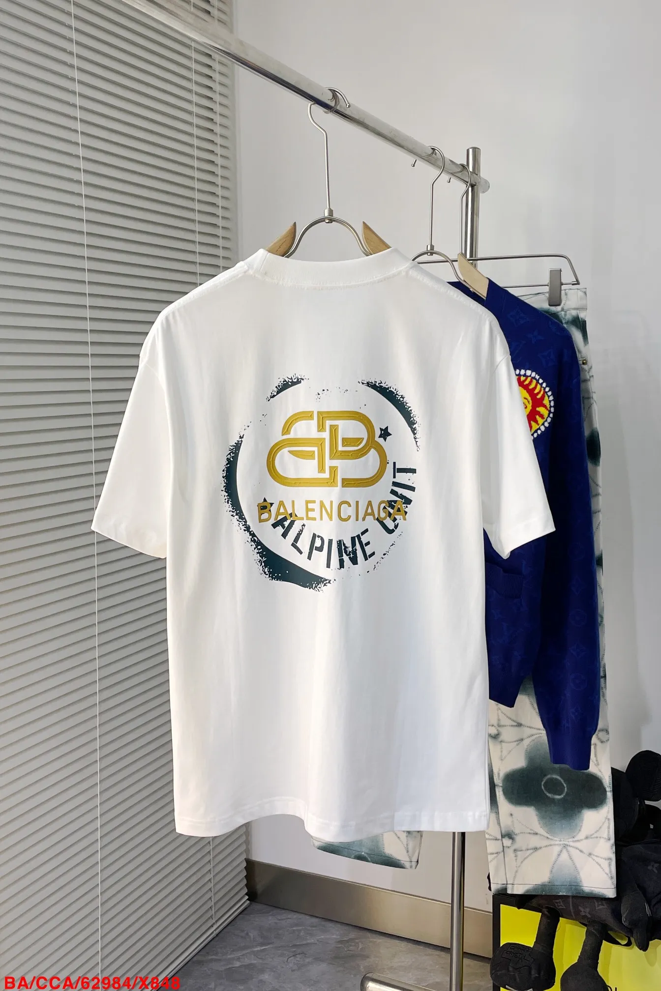 Balenciaga Logo Short Sleeve T-Shirt - Image 6