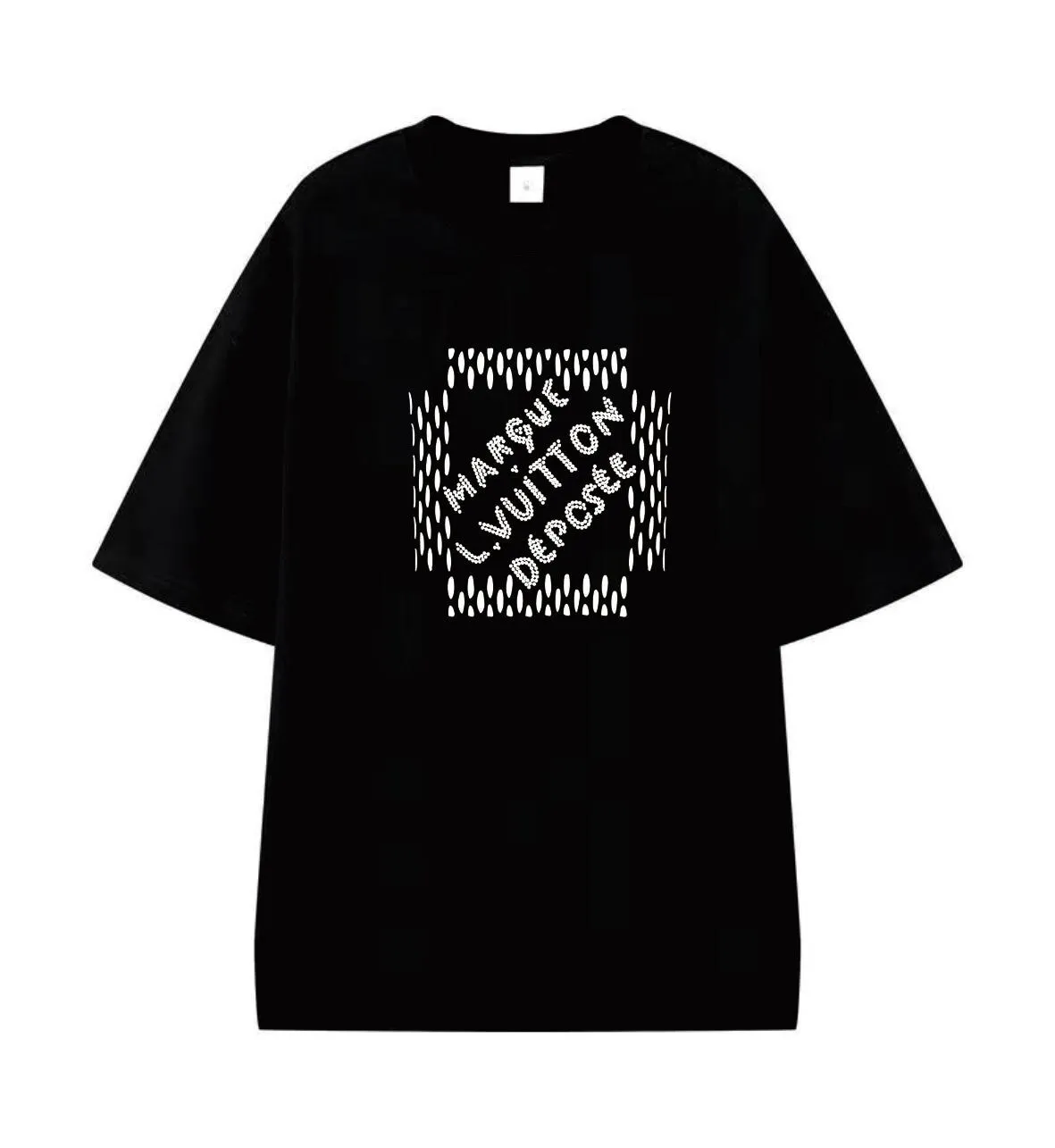 Louis Vuitton Marquq T-Shirt Black Graphic