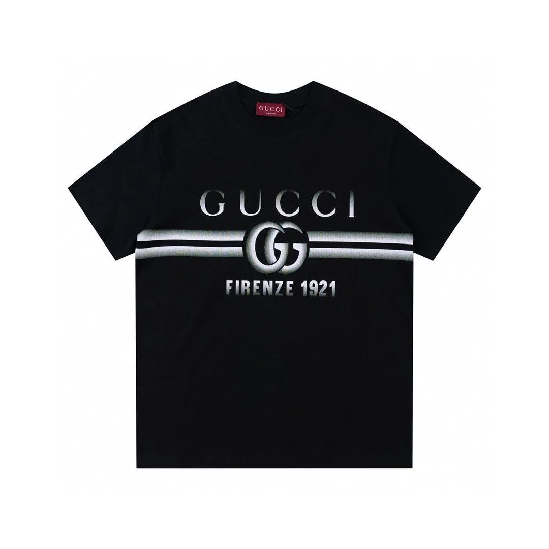 Gucci GG T-Shirt Black Logo Print