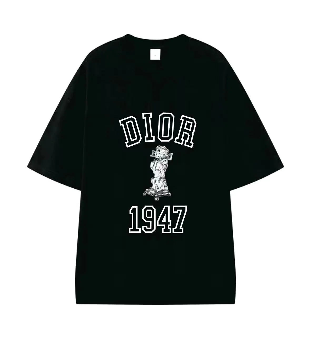 Dior 1947 T-Shirt Black Graphic