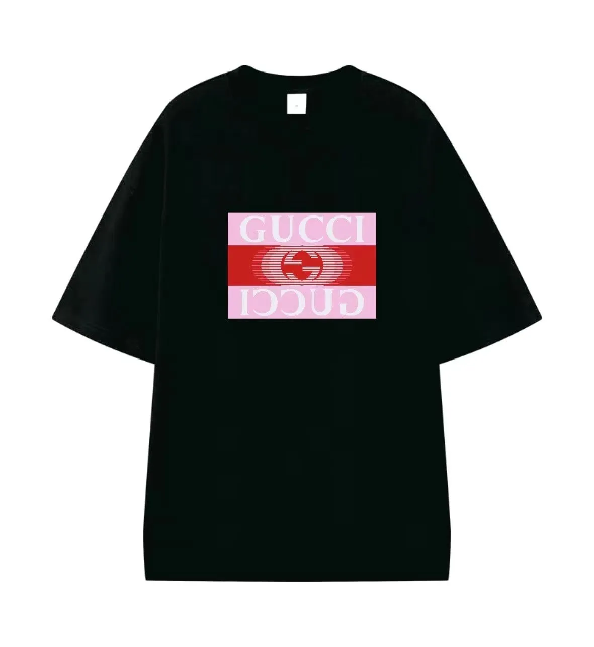 Gucci T-Shirt Black Logo Graphic Style