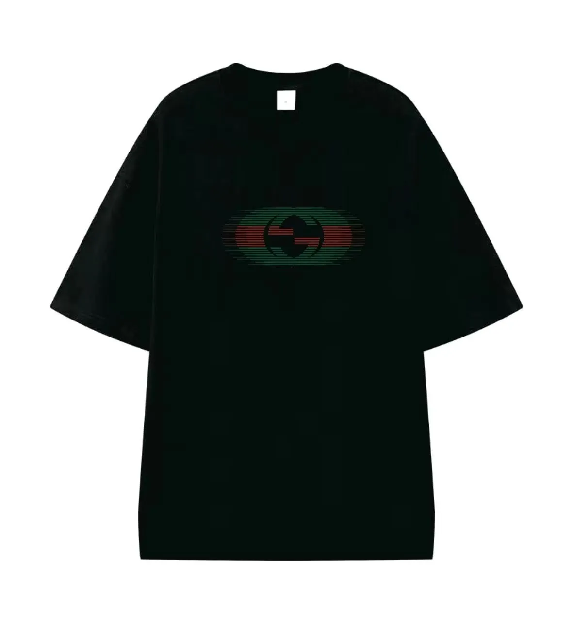 GUCCI Logo T-Shirt Black Graphic