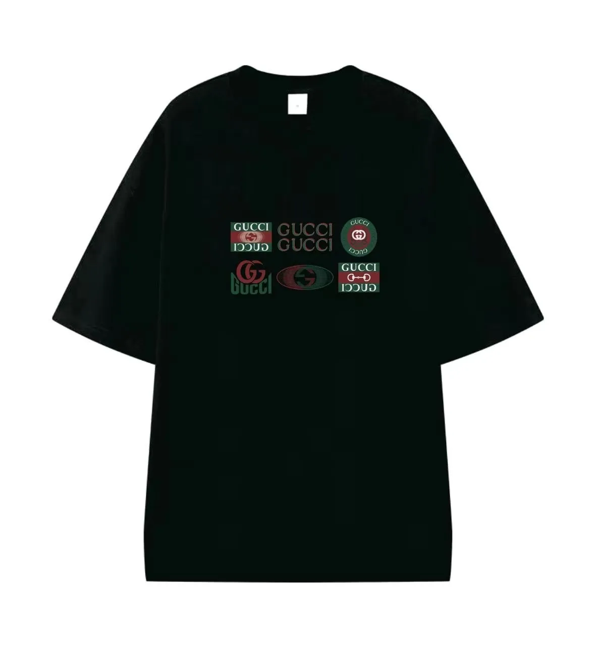 Gucci Logo T-Shirt Black Graphic Print