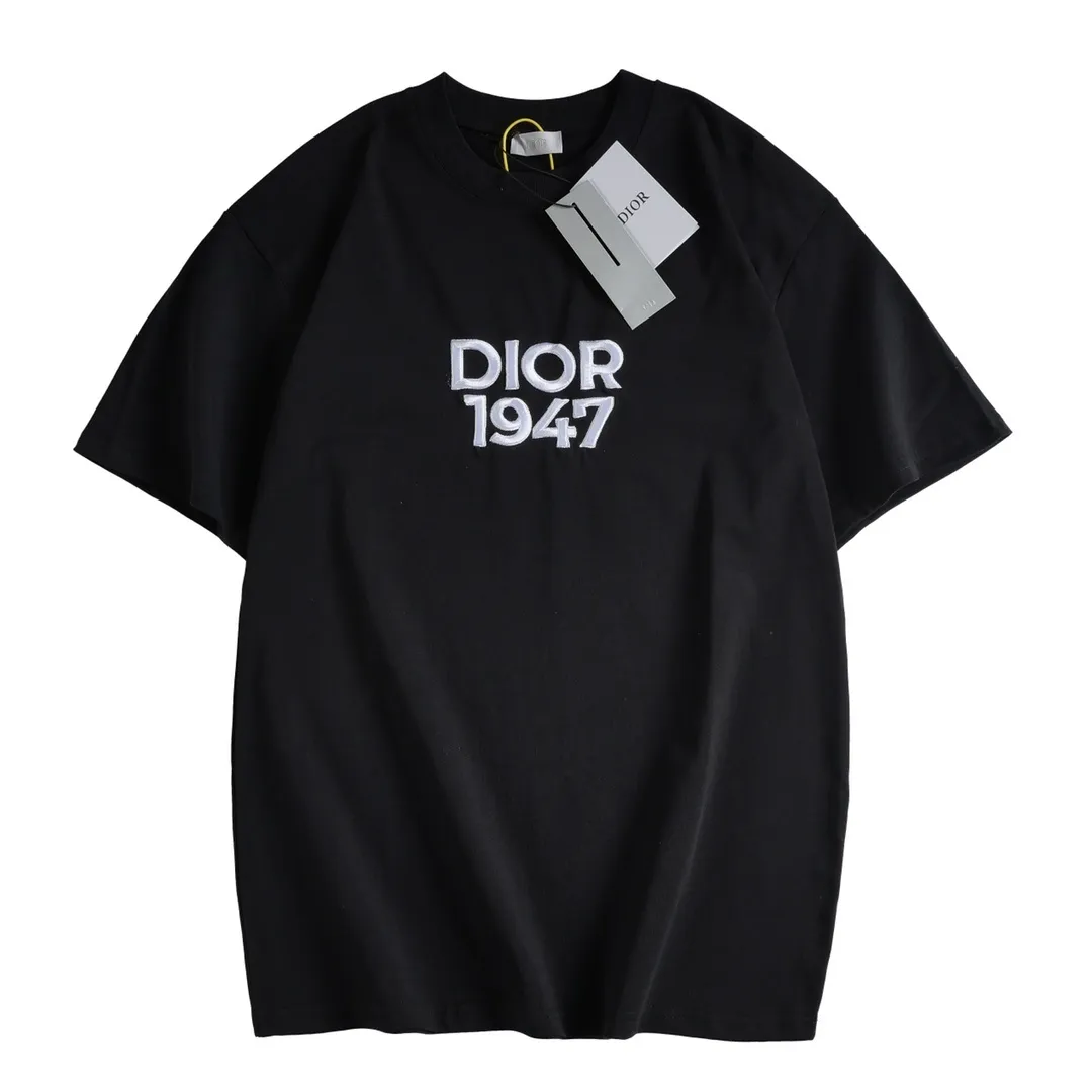 Dior 1947 T-Shirt Black Logo Print