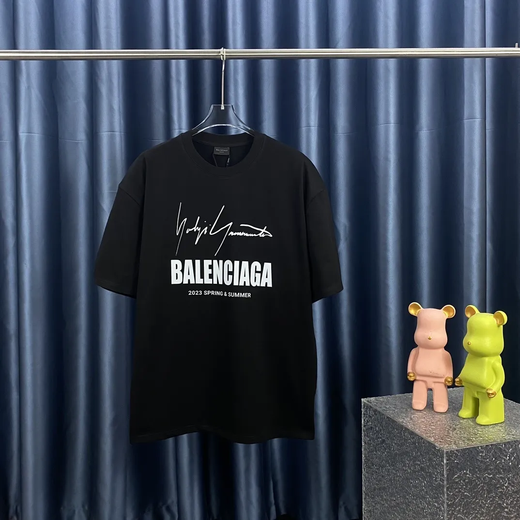 Balenciaga Yohji Yamamoto T-Shirt Black