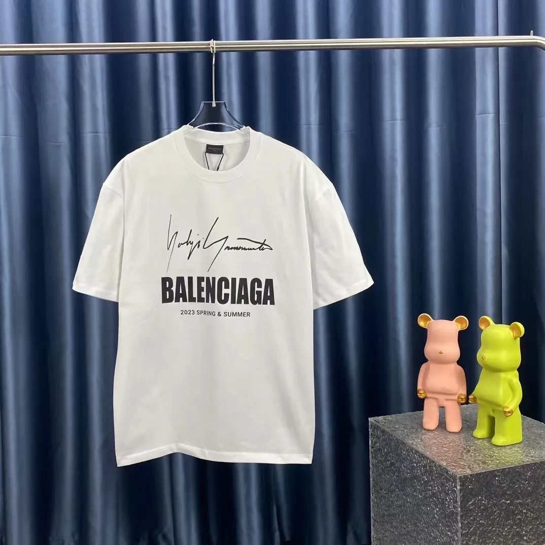 Balenciaga Yohji Yamamoto T-Shirt Black - Image 3