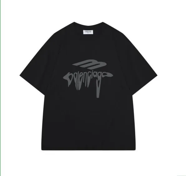 Balenciaga Logo T-Shirt Black Graphic