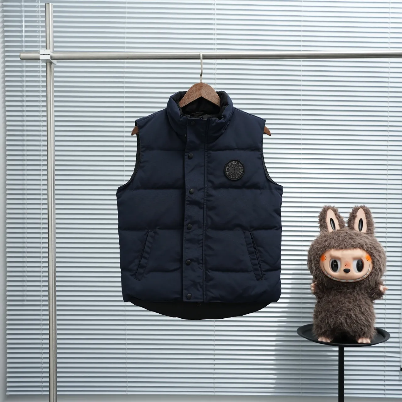 Canada Goose Hybridge Lite Vest Navy Blue Quilted