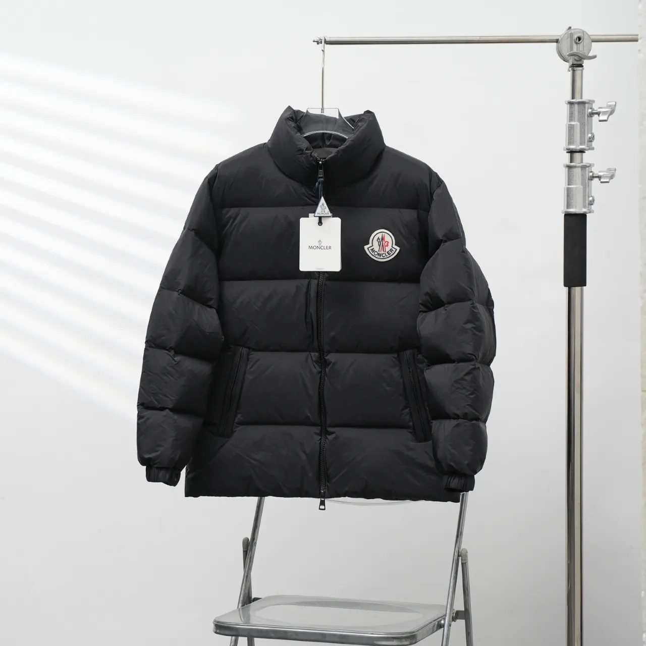 Moncler Grenoble Down Jacket Black Puffer