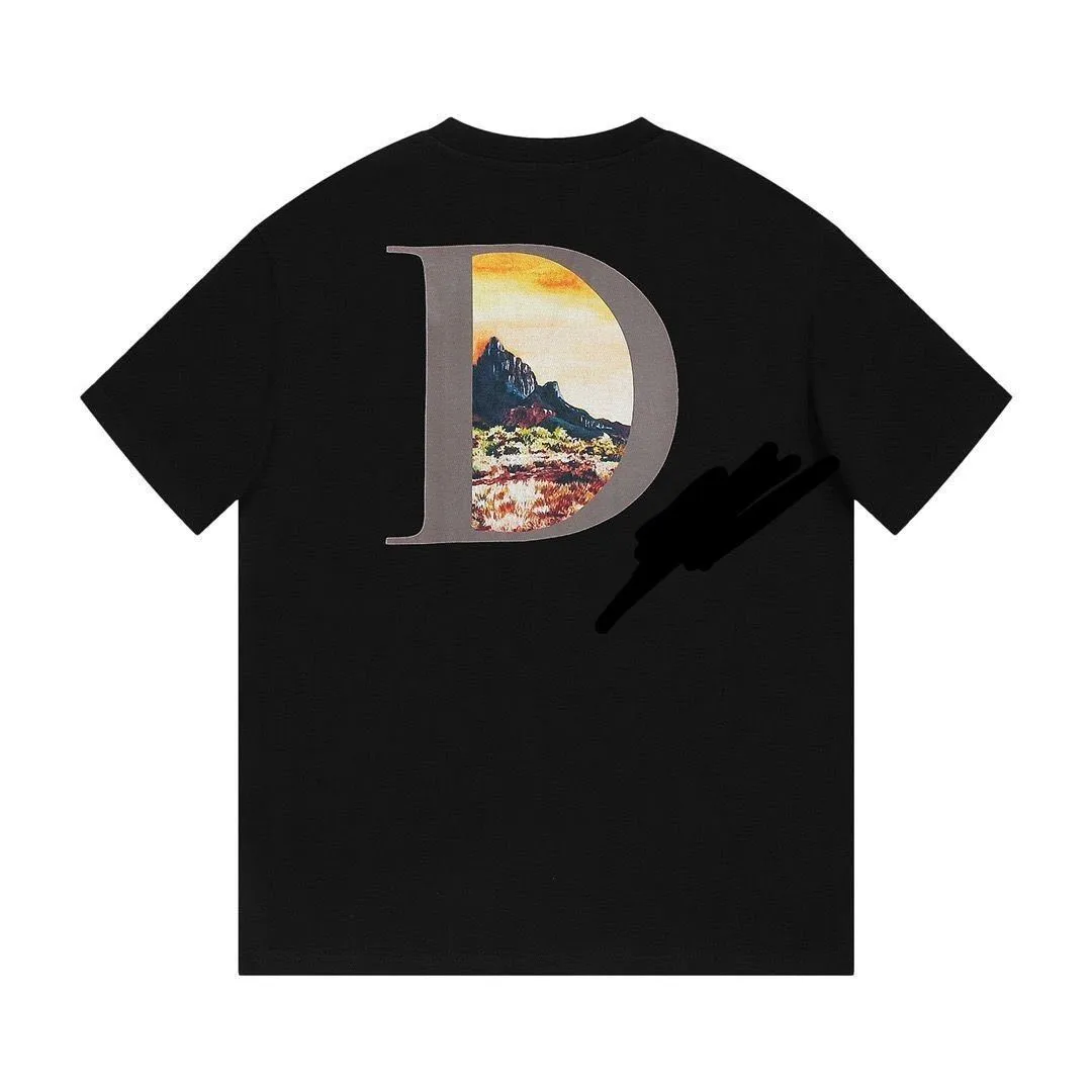 Dior Short Sleeve T-Shirt Black Graphic - Image 5
