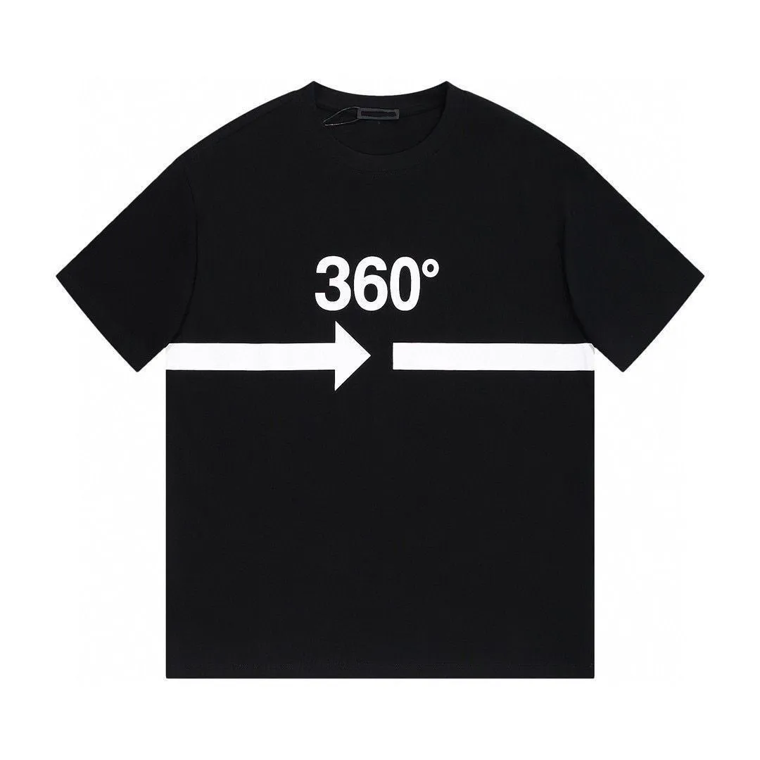 Balenciaga 360 TShirt Black Graphic Print