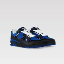 Louis Vuitton Trainer Sneaker Blue Black