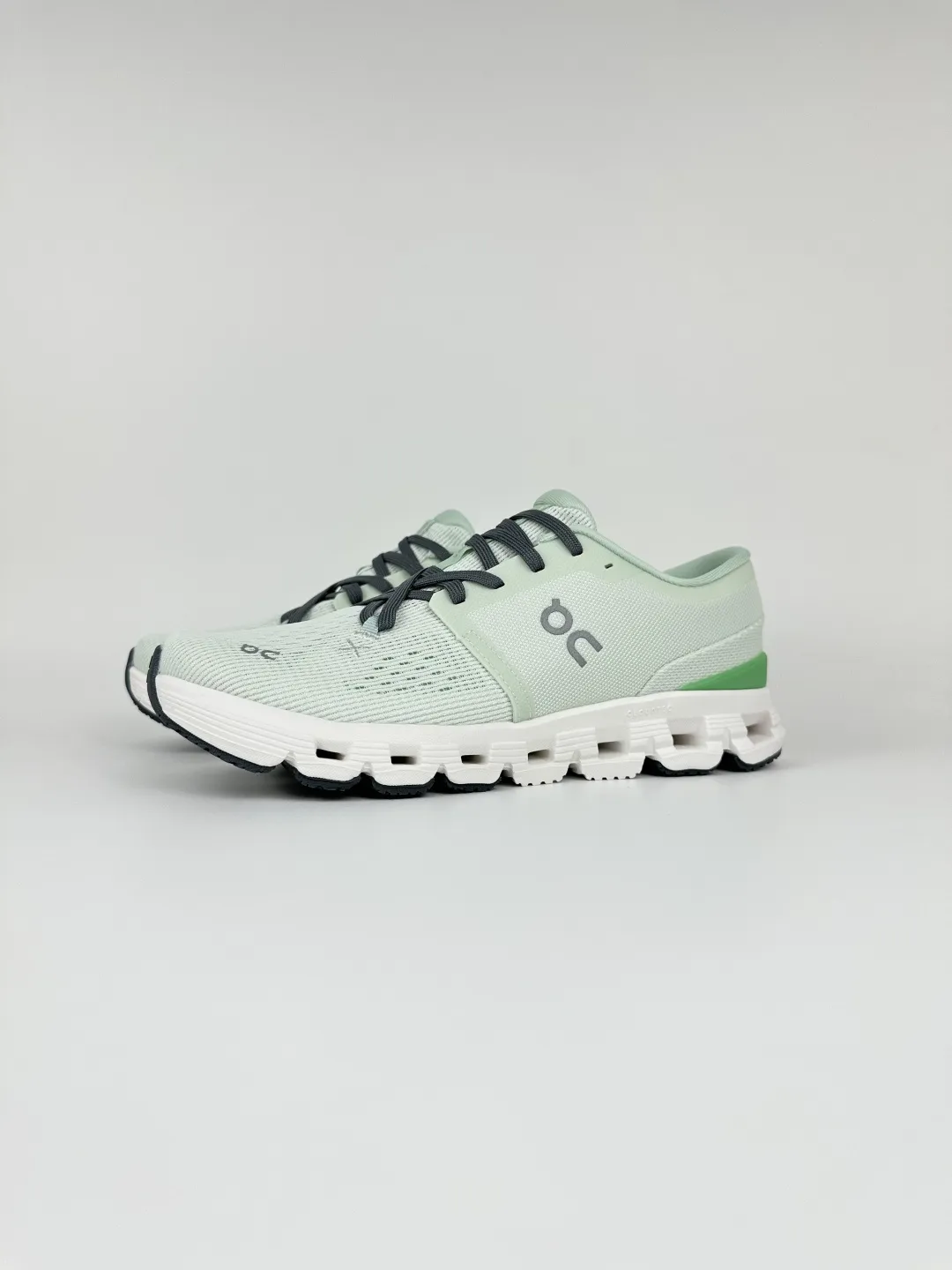 On Cloud X 4 Mint Green Running Shoes