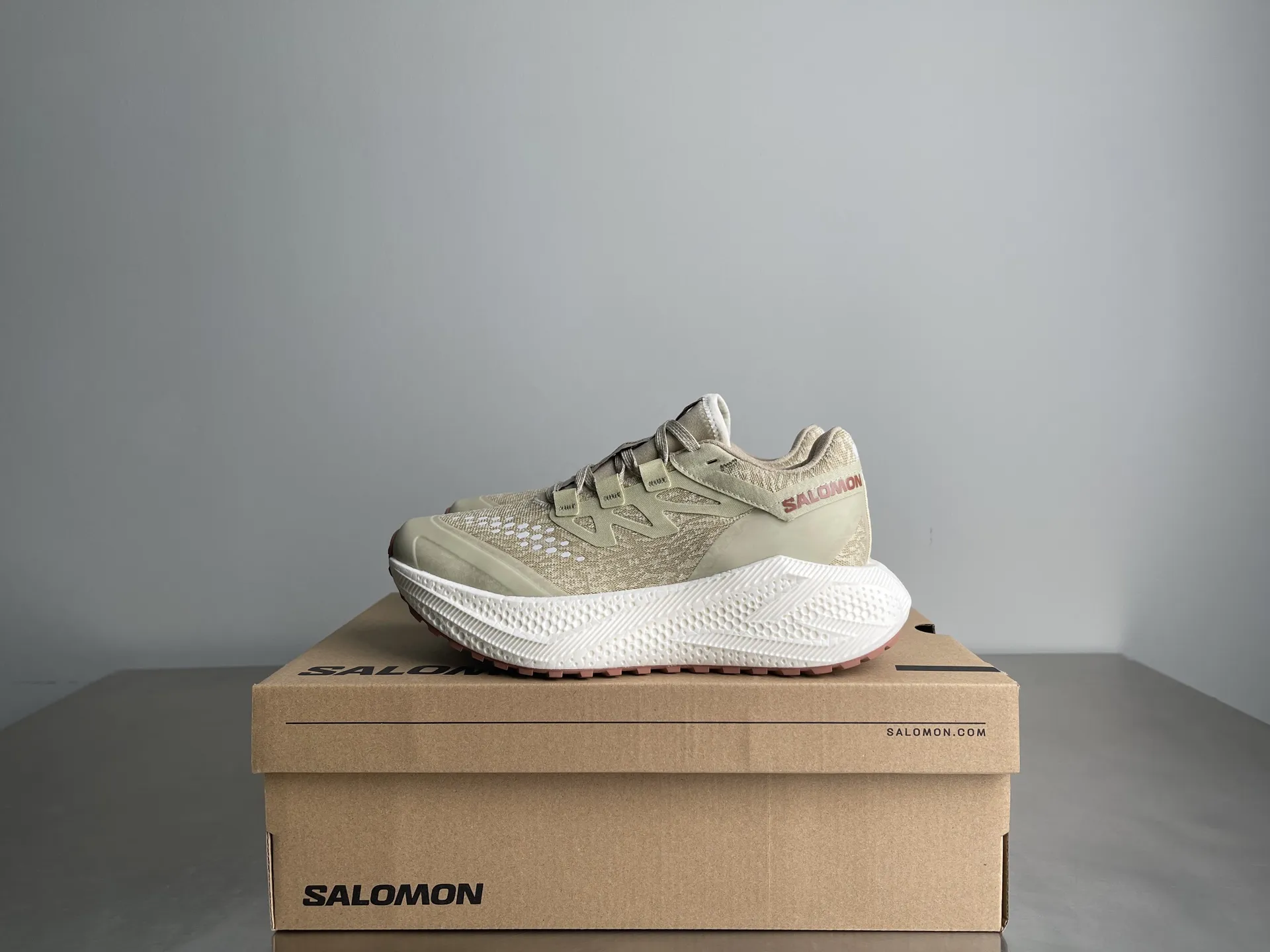SALOMON Aero Glide 3 GRVL Beige Shoes