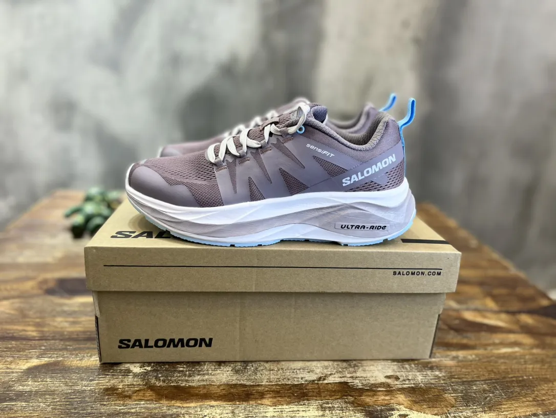 Salomon Aero Glide Trail Running Shoes Purple