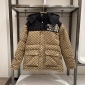 Replica Gucci & The North Face Down Jacket in Brown