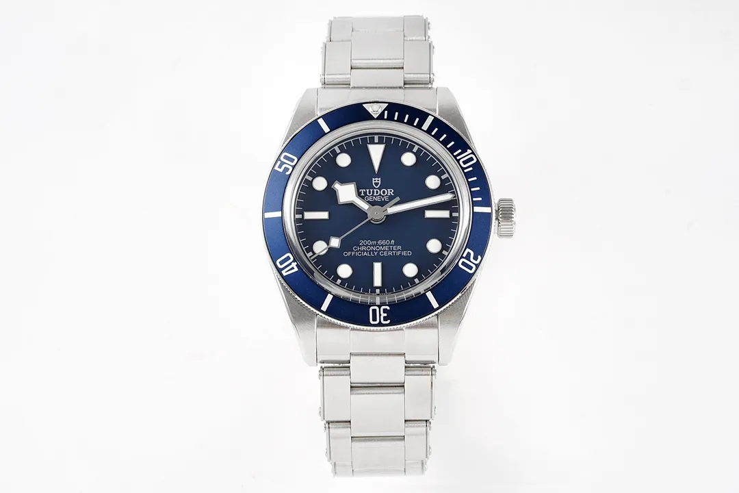 Tudor Black Bay Fifty-Eight Automatic Dive Watch with Blue Dial and Stainless Steel Bracelet