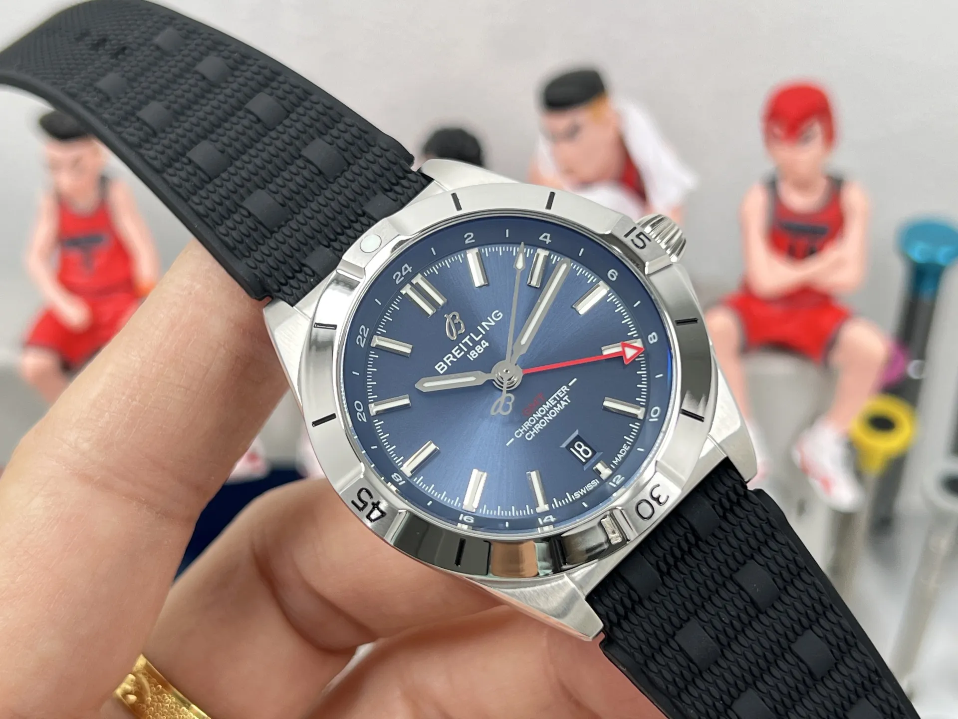 Replica BLS Factory Breitling Men's Endurance Pro Automatic Blue Dial ...