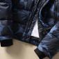 Replica Moncler Jacket White Goose Down in Blue