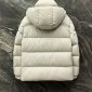 Replica New Moncler Down Jacket White Goose Down in White