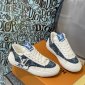 Replica Louis Vuitton Sneaker charlie in Blue low
