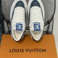 Replica Louis Vuitton Sneaker charlie in Blue low