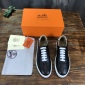 Replica Hermes Sneaker Quicker in black with White