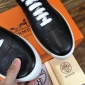 Replica Hermes Sneaker Quicker in black with White