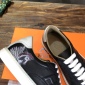 Replica Hermes Sneaker Quicker in black with White