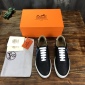 Replica Hermes Sneaker Quicker in Black with Blue