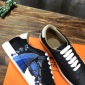 Replica Hermes Sneaker Quicker in Black with Blue