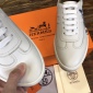 Replica Hermes Sneaker Quicker in White with Blue