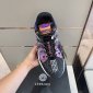 Replica Versace Sneaker Trigreca in Purple with Black