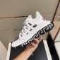 Replica Versace Sneaker Trigreca in White with Pink