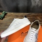 Replica Hermes Sneaker Quicker in White with Blue