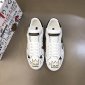 Replica DG Sneaker Portofino in White with Crown