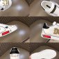 Replica DG Sneaker Portofino in White with Crown