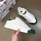 Replica DG Sneaker Portofino in White with Green sole