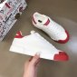 Replica DG Sneaker Portofino in White with Red sole