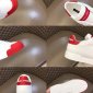 Replica DG Sneaker Portofino in White with Red sole