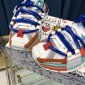 Replica DG Sneaker Daymaster in White with Orange and Blue