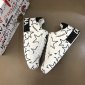 Replica DG Sneaker Portofino in White with Black stars