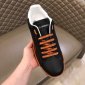 Replica DG Sneaker Portofino in Black and Orange sole